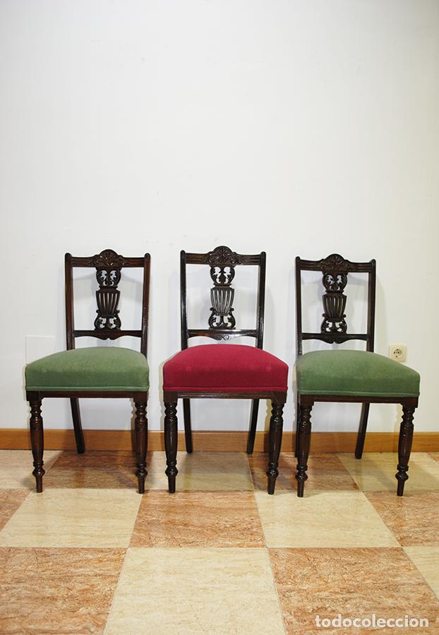 Antig&uuml;edades: SILLAS ANTIGUAS VICTORIANAS - Foto 1