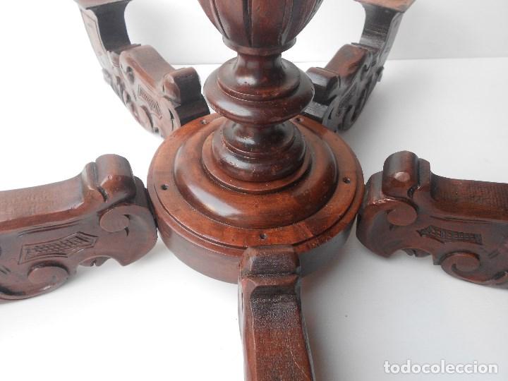 Antig&uuml;edades: lampara madera para cablear - Foto 8