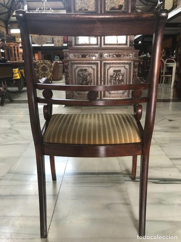 Antig&uuml;edades: Sillon ingl&eacute;s en caoba. Ref. 6267 - Foto 3
