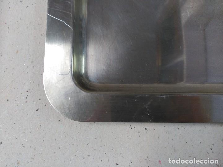 Antig&uuml;edades: BANDEJA DE METAL PLATEADO. - Foto 5