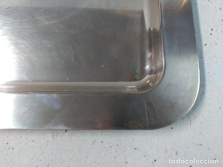 Antig&uuml;edades: BANDEJA DE METAL PLATEADO. - Foto 6