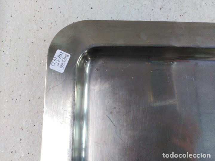 Antig&uuml;edades: BANDEJA DE METAL PLATEADO. - Foto 8