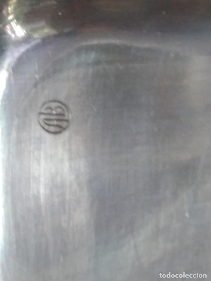 Antig&uuml;edades: BANDEJA DE METAL PLATEADO. - Foto 11