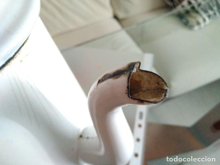 Antig&uuml;edades: TETERA O CAFETERA ESMALTADA. - Foto 3