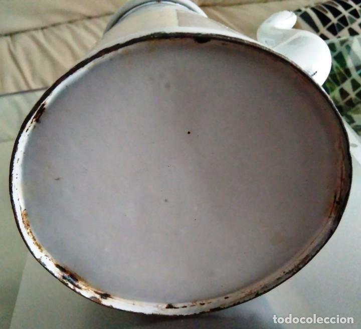 Antig&uuml;edades: TETERA O CAFETERA ESMALTADA. - Foto 5