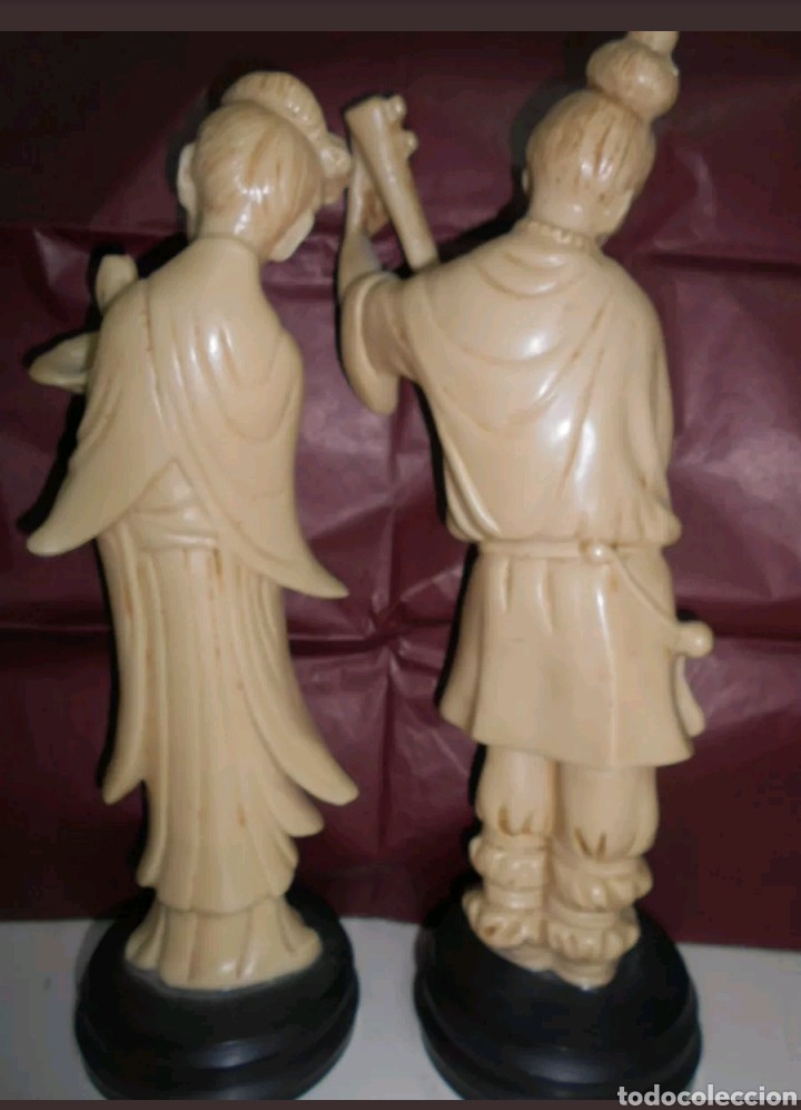 Antig&uuml;edades: DOS FIGURAS ANTIGUAS - Foto 2