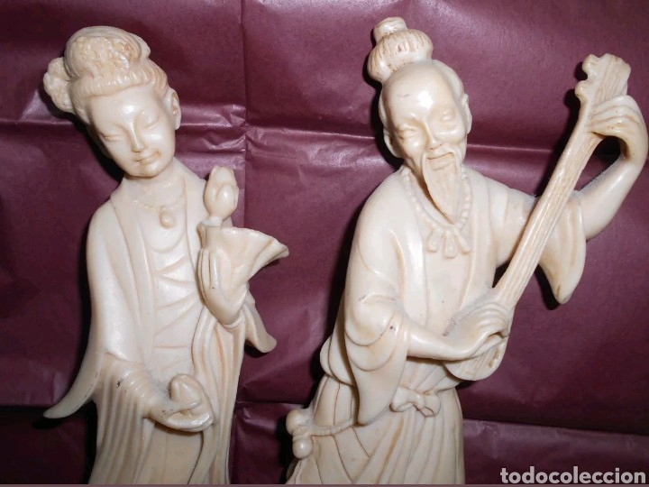 Antig&uuml;edades: DOS FIGURAS ANTIGUAS - Foto 3