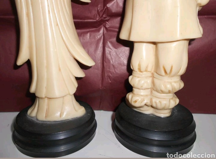 Antig&uuml;edades: DOS FIGURAS ANTIGUAS - Foto 4