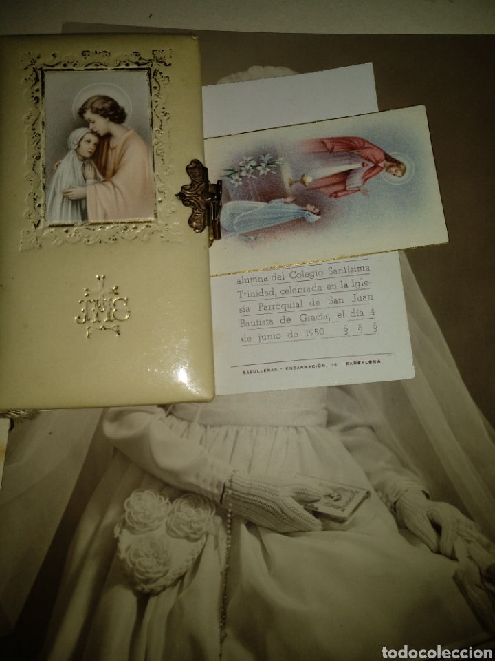 Antig&uuml;edades: ANTIGUO LIBRITO PRIMERA COMUNI&Oacute;N A&Ntilde;OS 40. - Foto 1