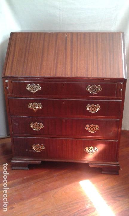 Antig&uuml;edades: BUREAU EN CAOBA - Foto 1