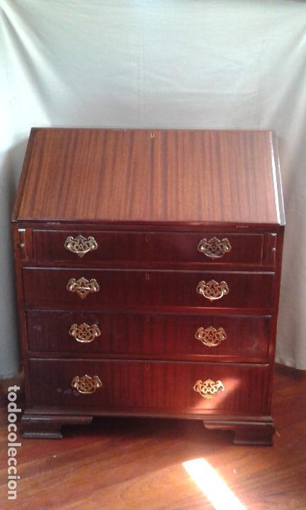 Antig&uuml;edades: BUREAU EN CAOBA - Foto 3