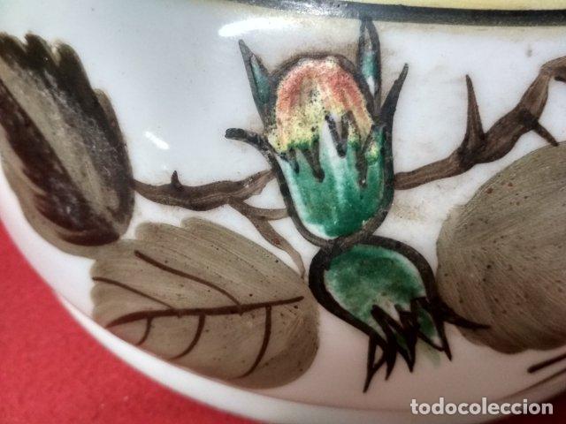 Antig&uuml;edades: ANTIGUA TULIPA DE OPALINA MODERNISTA - Foto 5