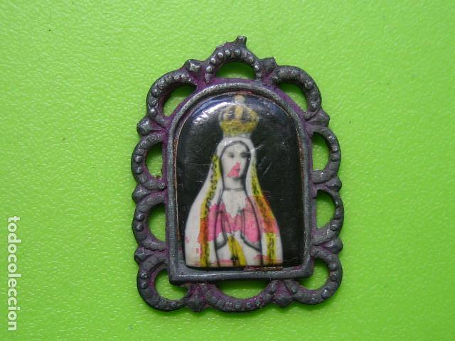 Antig&uuml;edades: Antigua medalla religiosa. - Foto 1