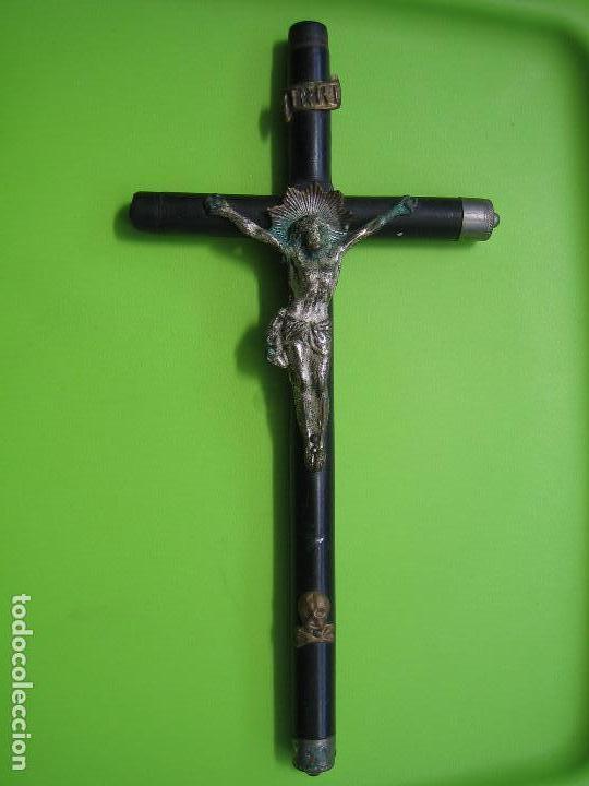 Antig&uuml;edades: Antigua Cruz religiosa - Foto 1