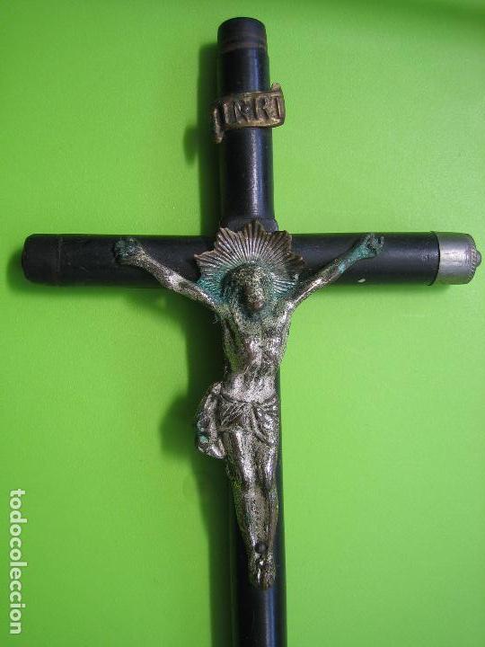 Antig&uuml;edades: Antigua Cruz religiosa - Foto 2