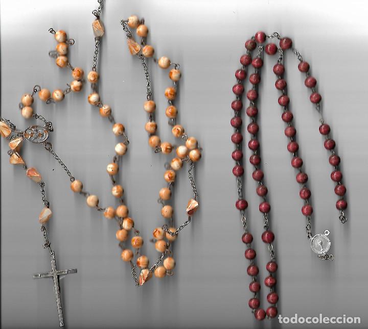 Antig&uuml;edades: DOS ROSARIOS PARA REPARAR - Foto 1
