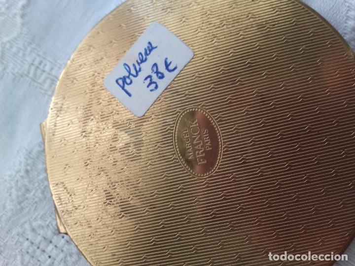 Antig&uuml;edades: Polvera esmaltada M F Paris - Foto 5