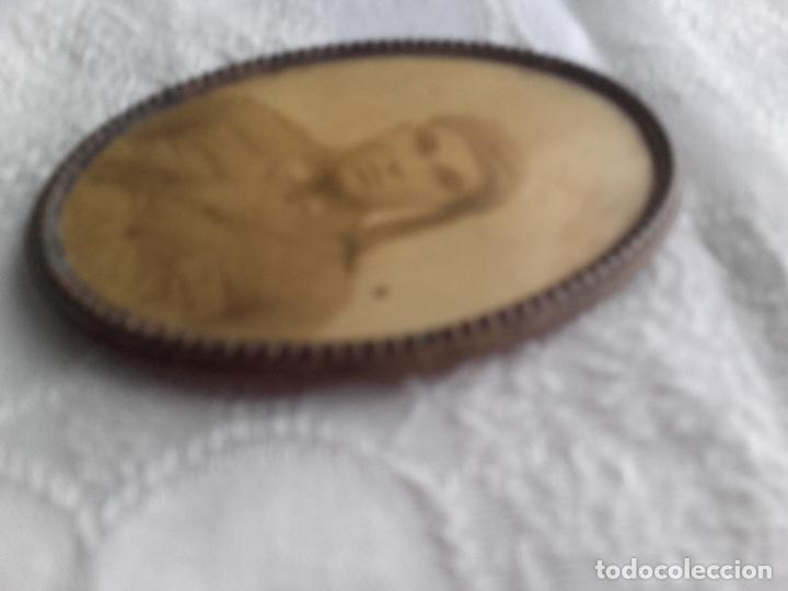Antig&uuml;edades: Espejo con foto - Foto 2