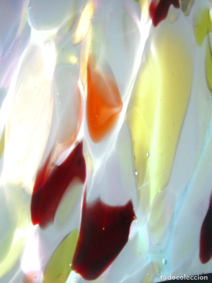 Antig&uuml;edades: Antigua Tulipa Cristal Multicolor - Foto 11