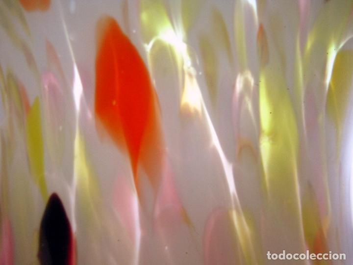 Antig&uuml;edades: Antigua Tulipa Cristal Multicolor - Foto 12