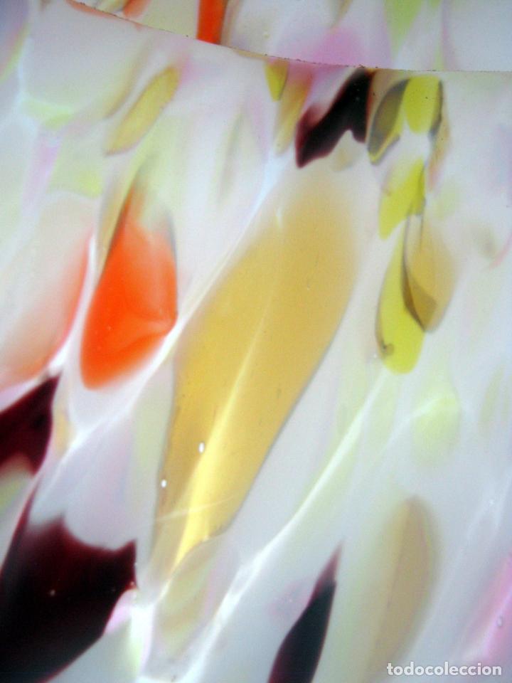 Antig&uuml;edades: Antigua Tulipa Cristal Multicolor - Foto 13