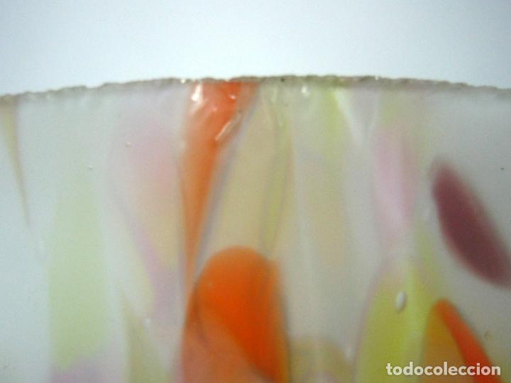 Antig&uuml;edades: Antigua Tulipa Cristal Multicolor - Foto 15