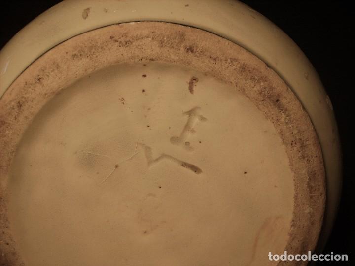 Antig&uuml;edades: JARRA  CER&Aacute;MICA  DE  MANISES  XIX - Foto 12