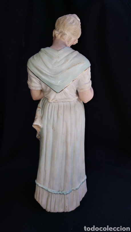 Antig&uuml;edades: FIGURA DE BISCUIT ANTIGUA - Foto 4