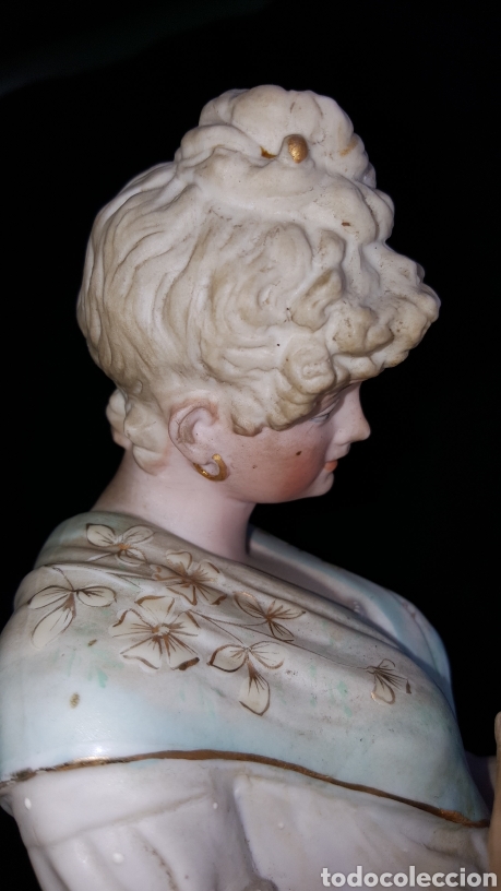 Antig&uuml;edades: FIGURA DE BISCUIT ANTIGUA - Foto 12