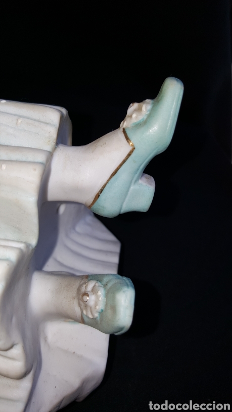 Antig&uuml;edades: FIGURA DE BISCUIT ANTIGUA - Foto 13