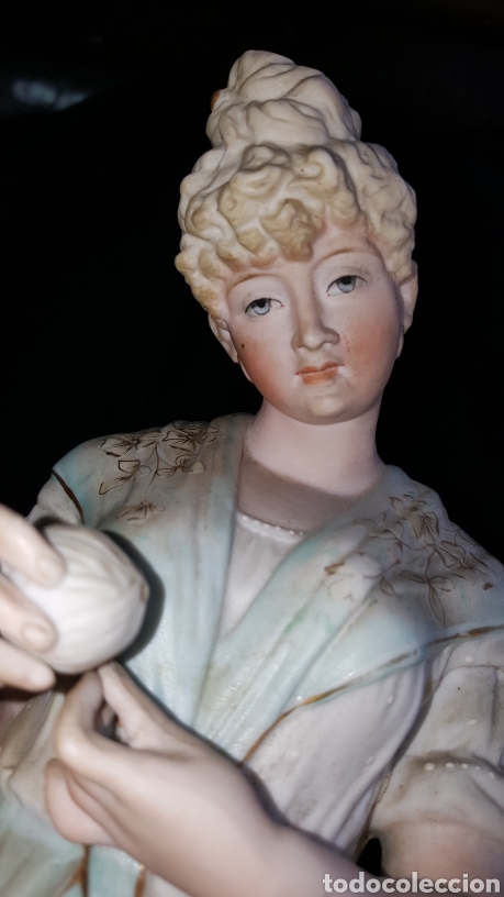 Antig&uuml;edades: FIGURA DE BISCUIT ANTIGUA - Foto 16
