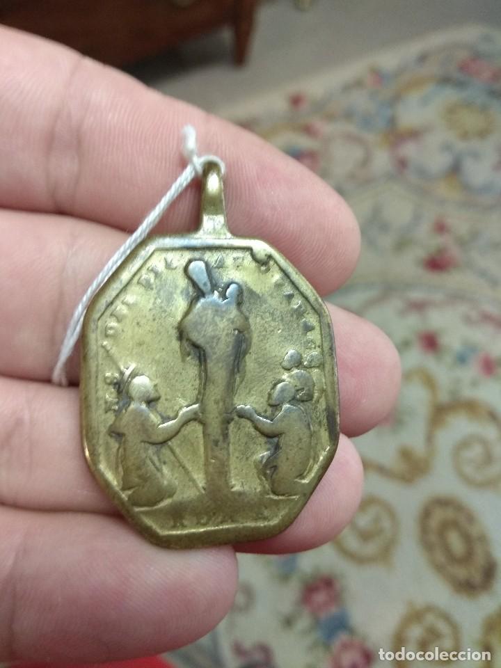 Antig&uuml;edades: Medalla Virgen del Pilar XVIII - Foto 1