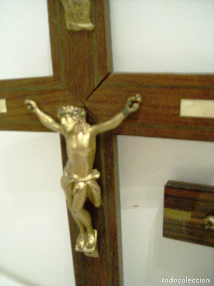 Antig&uuml;edades: DOS CRUCIFIJOS ANTIGUOS - Foto 4