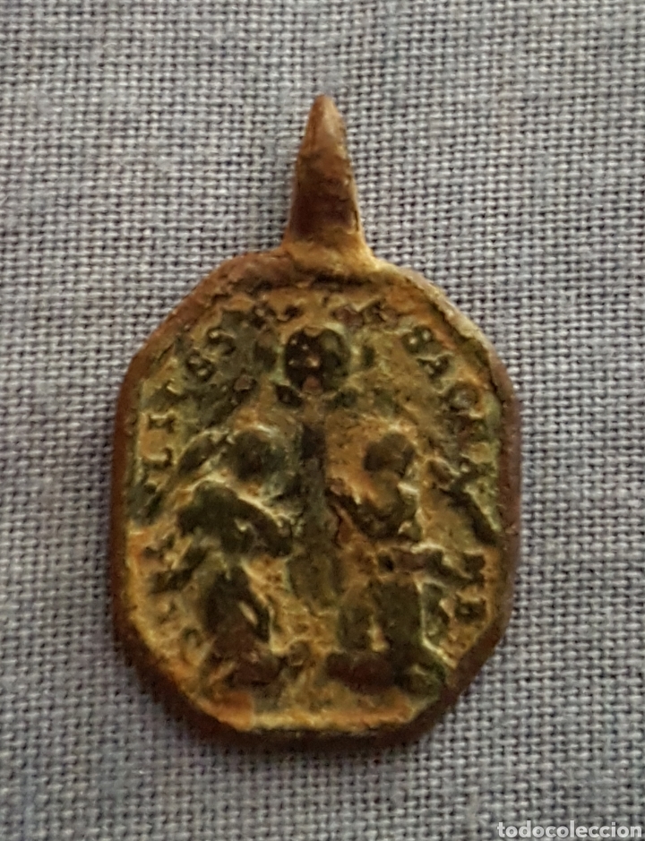 Antig&uuml;edades: Antigua medalla inmaculada - Foto 1