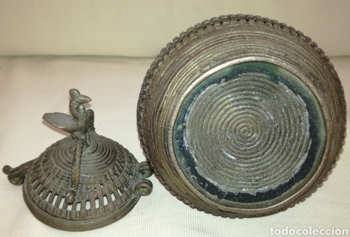 Antig&uuml;edades: Antiguo Tibor Bronce. - Foto 4