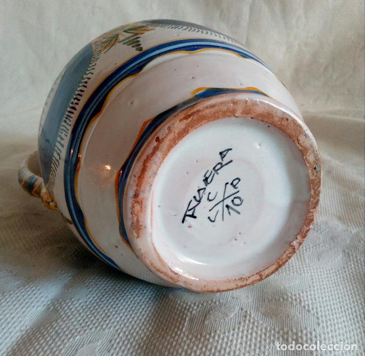 Antig&uuml;edades: JARRA CER&Aacute;MICA TALAVERA. - Foto 4