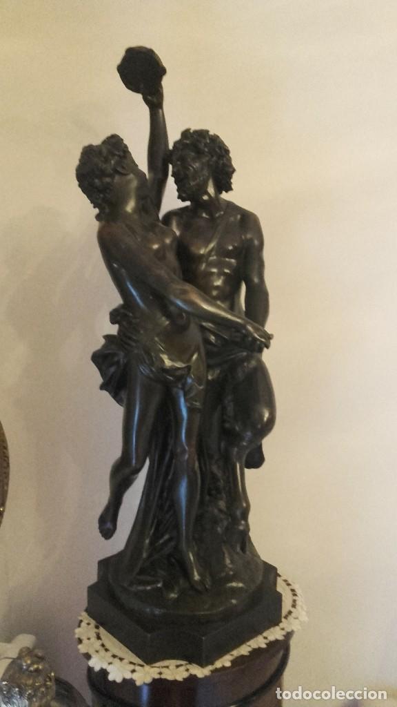 Antig&uuml;edades: Escultura de Bronce clodion