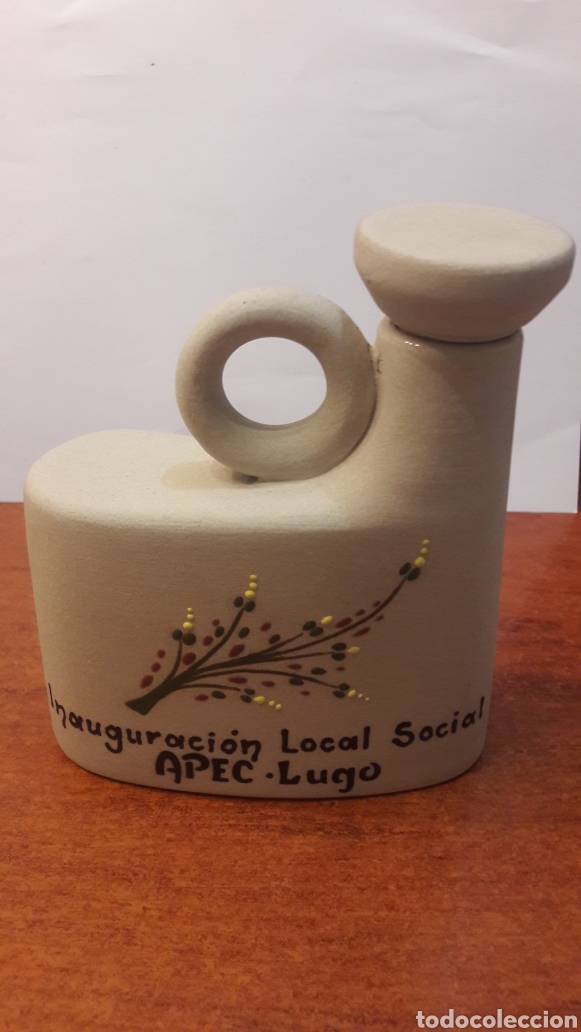 Antig&uuml;edades: Botella Burela arte Lugo - Foto 1