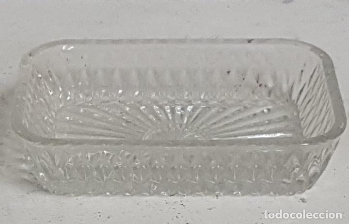 Antig&uuml;edades: Bandeja cristal frutos secos - Foto 1