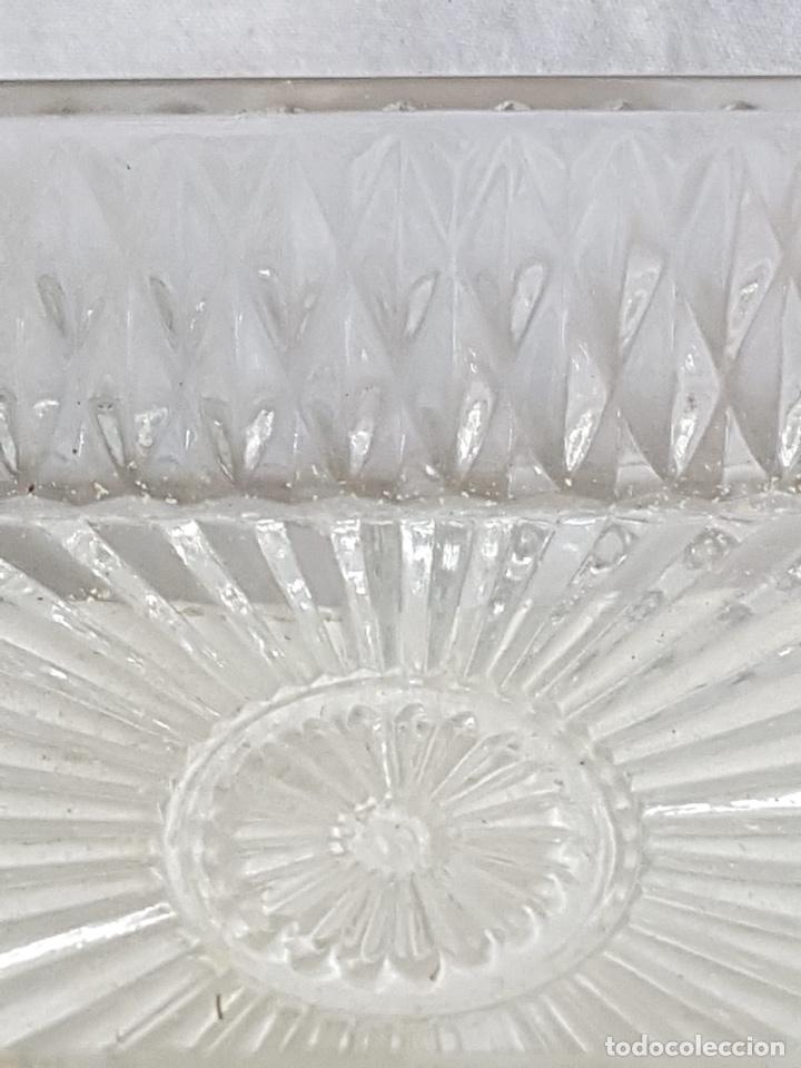 Antig&uuml;edades: Bandeja cristal frutos secos - Foto 2