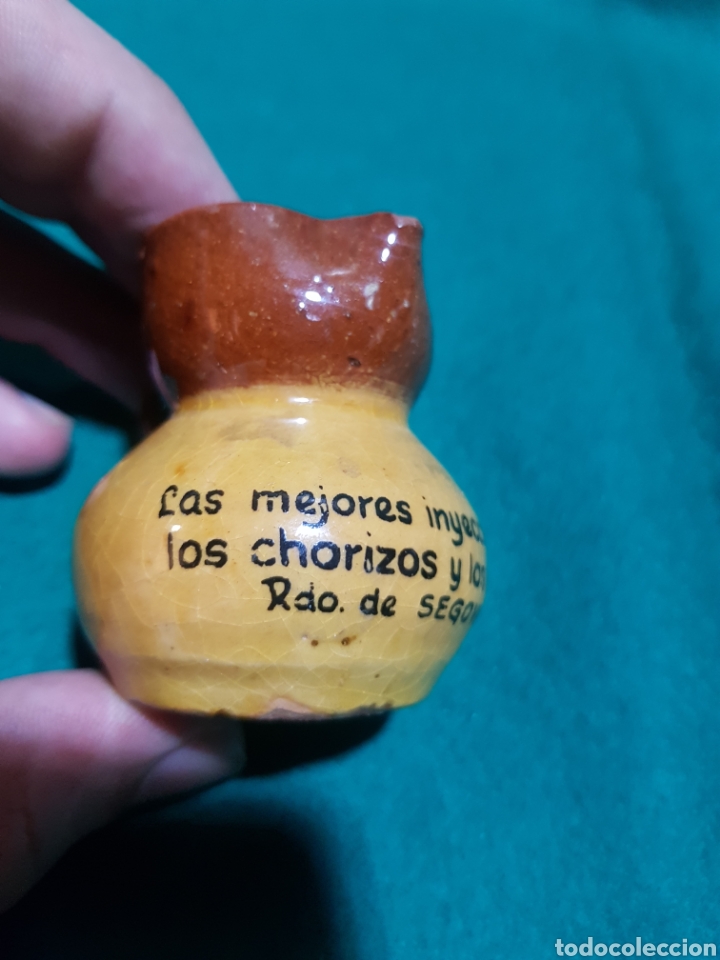 Antig&uuml;edades: Jarra en barro de decoraci&oacute;n - Foto 2