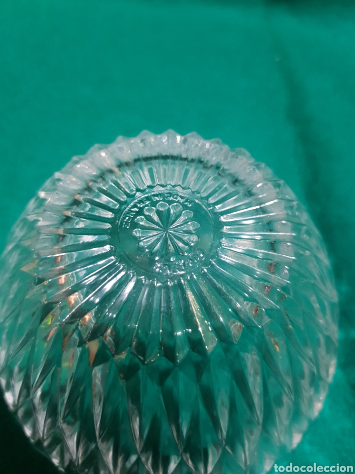 Antig&uuml;edades: Cuenco de cristal grabado duralex - Foto 2