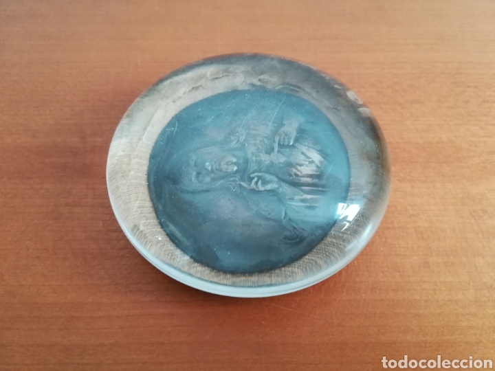 Antig&uuml;edades: Antiguo pisapapeles Sagrado Coraz&oacute;n - Foto 13