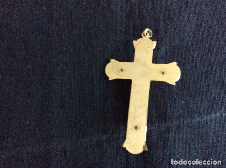Antig&uuml;edades: Crucifijo dorado - Foto 2