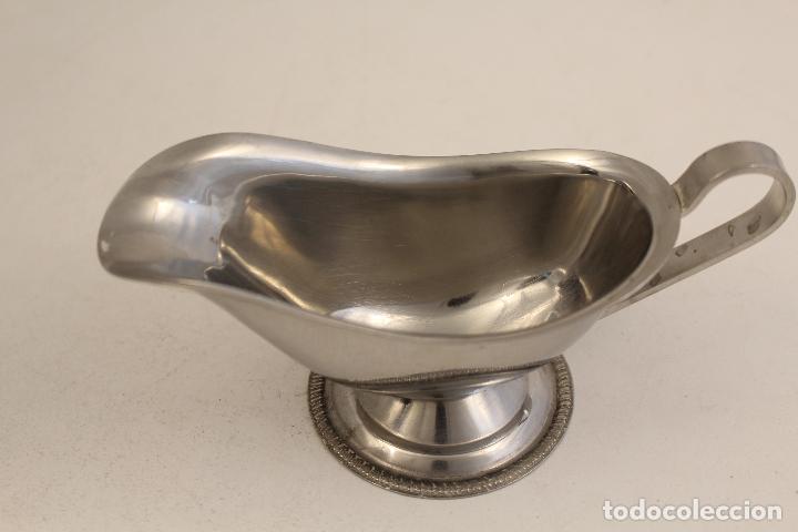 Antig&uuml;edades: salsera phibrite stainless acero - Foto 4