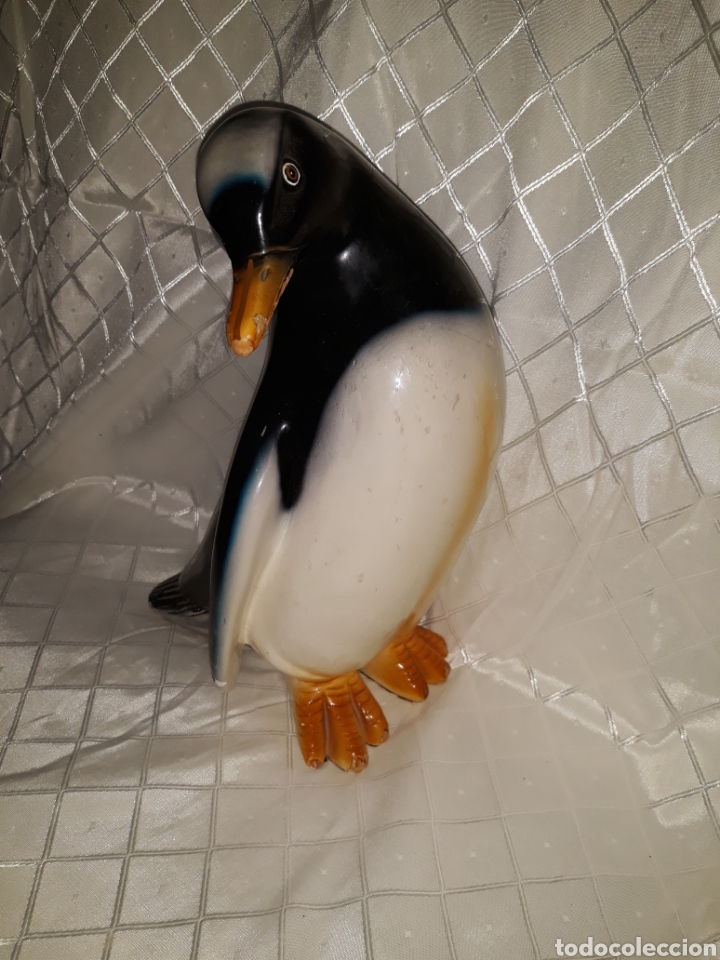 Antig&uuml;edades: Ping&uuml;ino de estuco - Foto 1