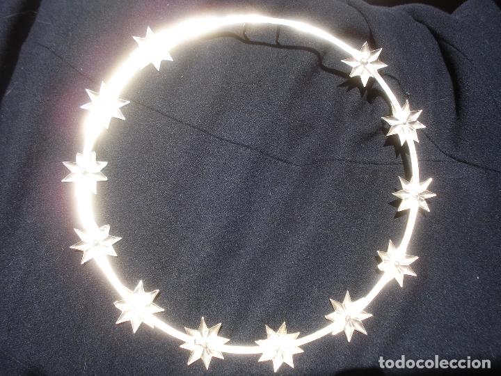 Antig&uuml;edades: GRAN CORONA DE PLATA CON LAS DOCE ESTRELLAS - Foto 1