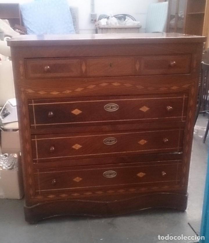 Antig&uuml;edades: Comoda mallorquina S.XIX - Foto 1
