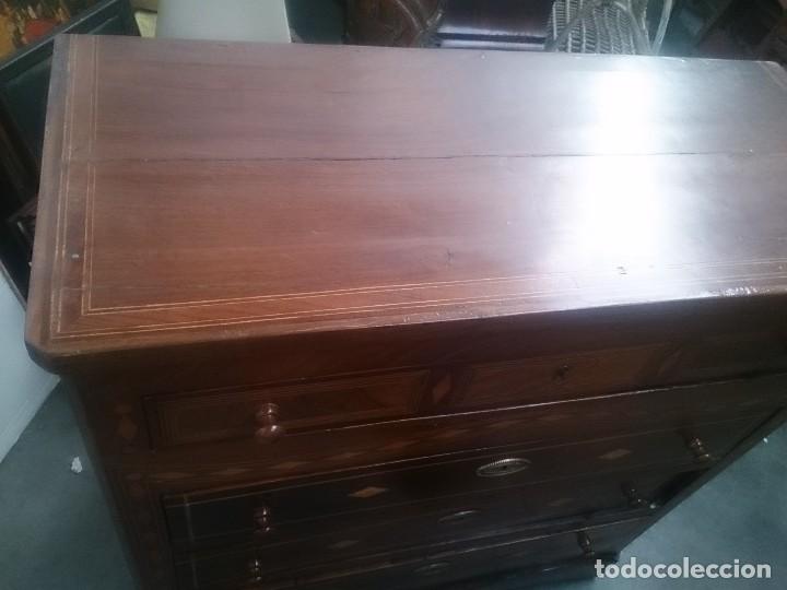 Antig&uuml;edades: Comoda mallorquina S.XIX - Foto 3