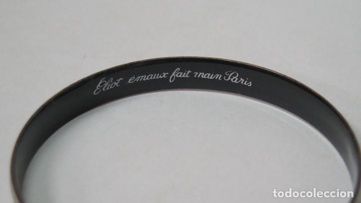 Antig&uuml;edades: BRAZALETE ESMALTADO. ELIOT. PARIS - Foto 2